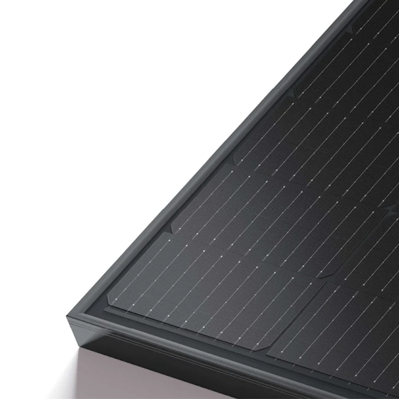 JASolar 435W JAM54D41 Panou solar din sticlă bifacial complet negru